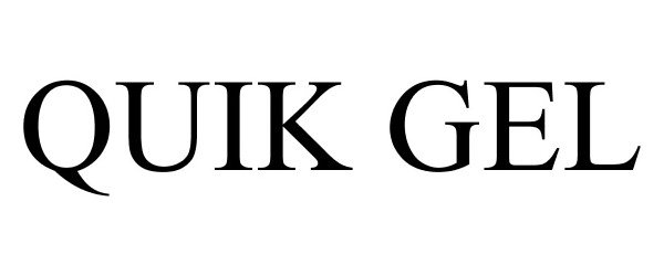 Trademark Logo QUIK GEL