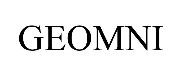Trademark Logo GEOMNI