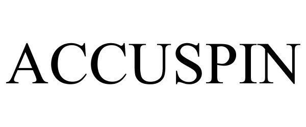 Trademark Logo ACCUSPIN