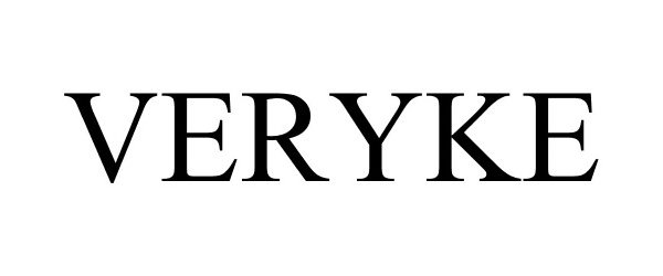 Trademark Logo VERYKE