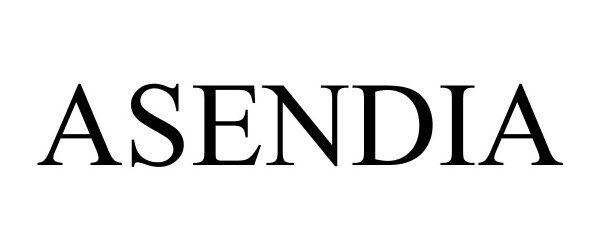 Trademark Logo ASENDIA