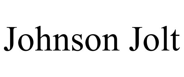  JOHNSON JOLT