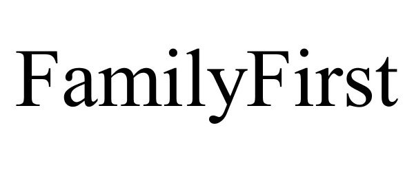 Trademark Logo FAMILYFIRST