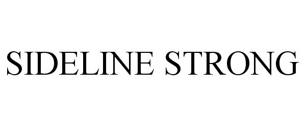 Trademark Logo SIDELINE STRONG
