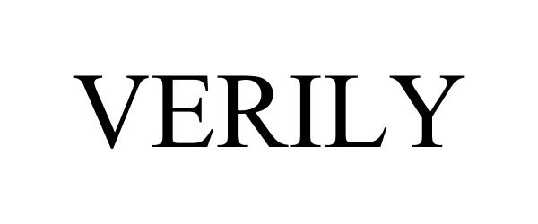 Trademark Logo VERILY