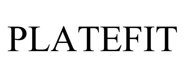 Trademark Logo PLATEFIT