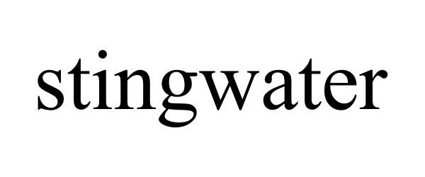Trademark Logo STINGWATER