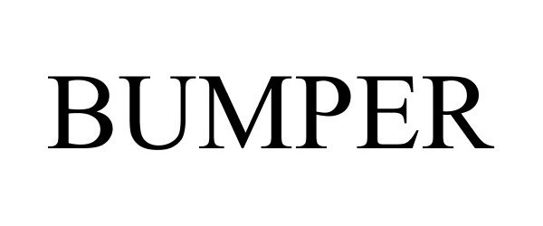 Trademark Logo BUMPER
