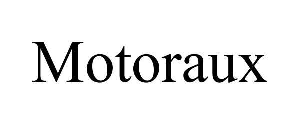 Trademark Logo MOTORAUX