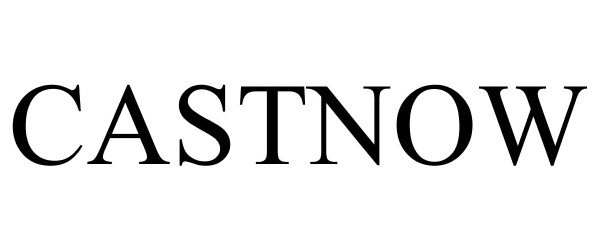 Trademark Logo CASTNOW