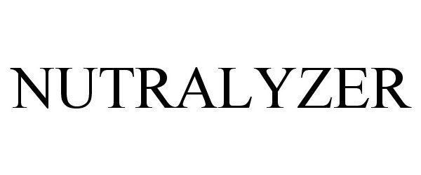 Trademark Logo NUTRALYZER