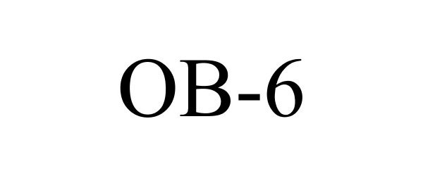 Trademark Logo OB-6