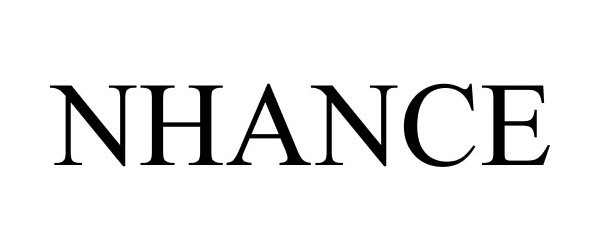 Trademark Logo NHANCE