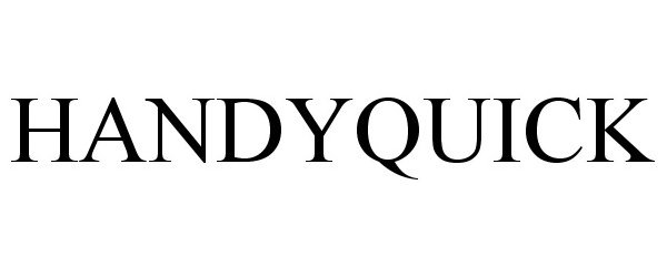 Trademark Logo HANDYQUICK