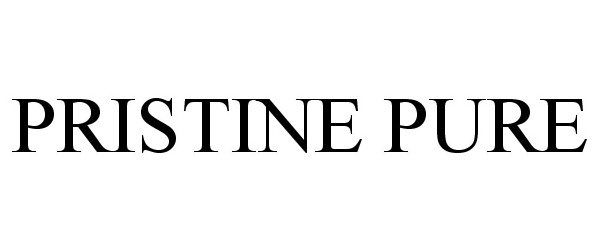 Trademark Logo PRISTINE PURE