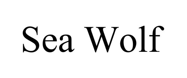 Trademark Logo SEA WOLF