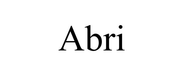 Trademark Logo ABRI