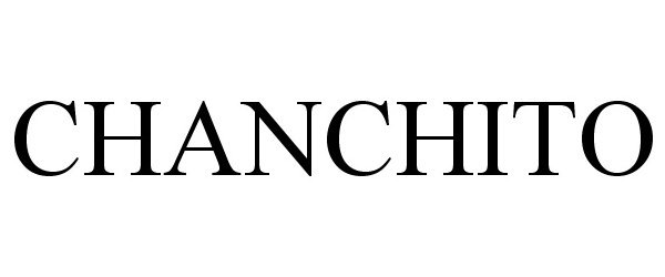 Trademark Logo CHANCHITO