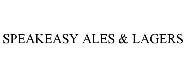  SPEAKEASY ALES &amp; LAGERS