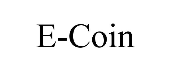 Trademark Logo E-COIN