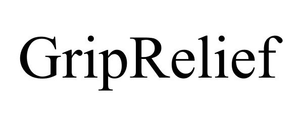 Trademark Logo GRIPRELIEF