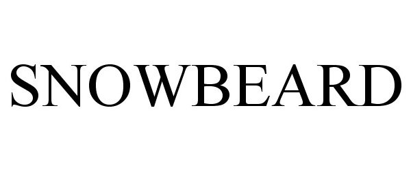 Trademark Logo SNOWBEARD