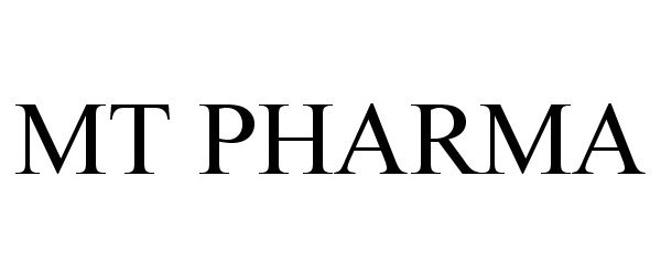 Trademark Logo MT PHARMA