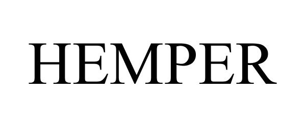 Trademark Logo HEMPER