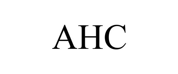Trademark Logo AHC