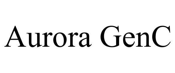 Trademark Logo AURORA GENC