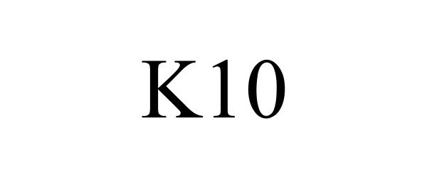 Trademark Logo K10