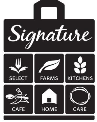 Trademark Logo SIGNATURE SELECT FARMS KITCHENS CAFE HOME CARE