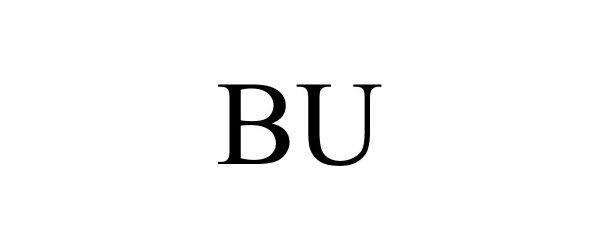 Trademark Logo BU