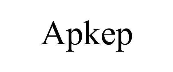 Trademark Logo APKEP