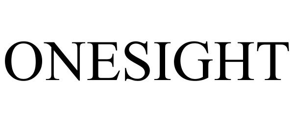 Trademark Logo ONESIGHT