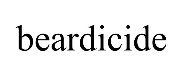 Trademark Logo BEARDICIDE