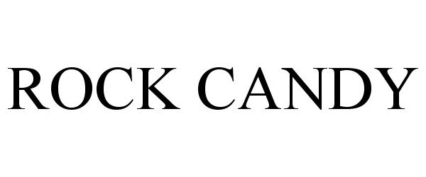 Trademark Logo ROCK CANDY