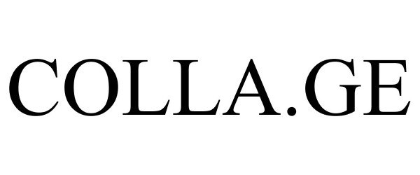 Trademark Logo COLLA.GE