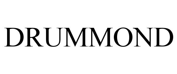 Trademark Logo DRUMMOND