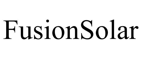  FUSIONSOLAR