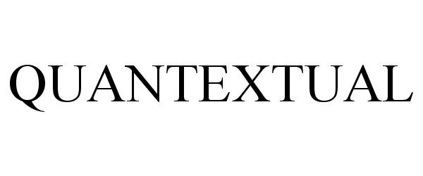 Trademark Logo QUANTEXTUAL