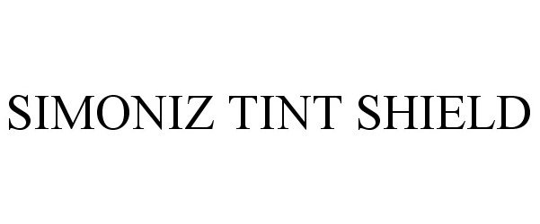 Trademark Logo SIMONIZ TINT SHIELD