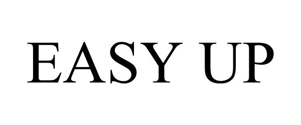 Trademark Logo EASY UP