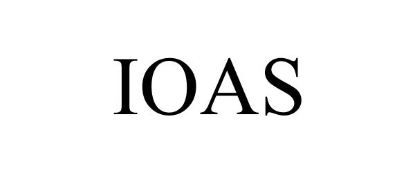 Trademark Logo IOAS