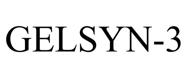 Trademark Logo GELSYN-3
