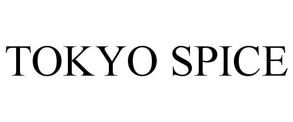 Trademark Logo TOKYO SPICE