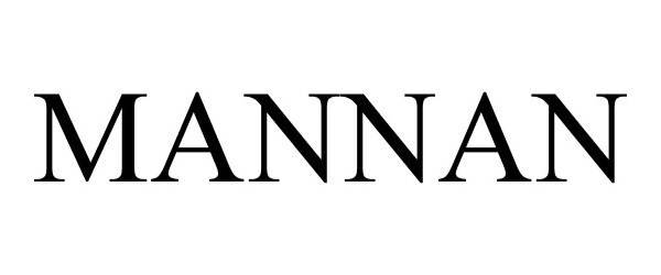 Trademark Logo MANNAN