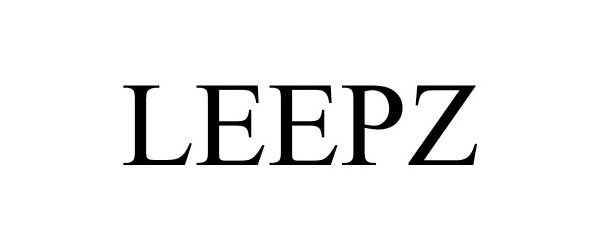 Trademark Logo LEEPZ