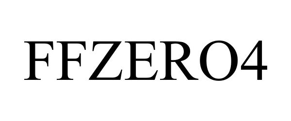 Trademark Logo FFZERO4