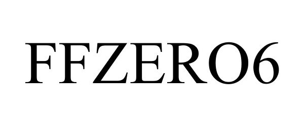 Trademark Logo FFZERO6